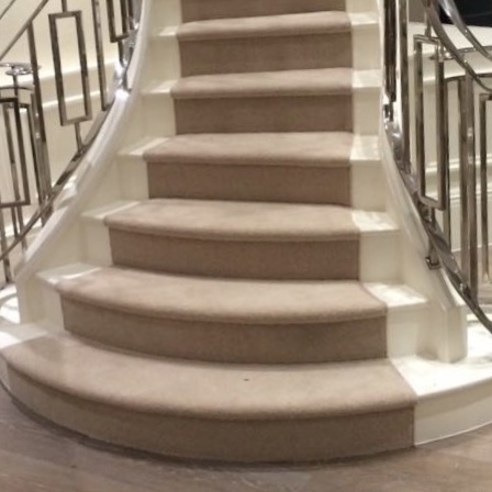 Curved Stair Carpet